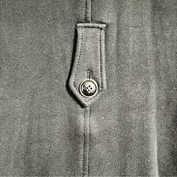 Women’s Kenneth Cole Reaction Stretch Fencer Collar Coat Jacket Black Size Small - Picture 8 of 9